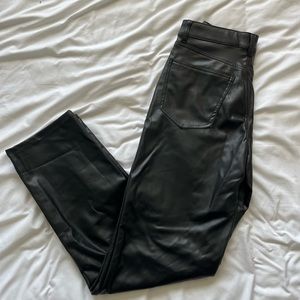 Leather pants